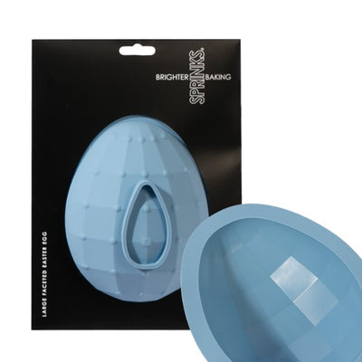 Sprinks Large Faceted Easter Egg Silicone Mould