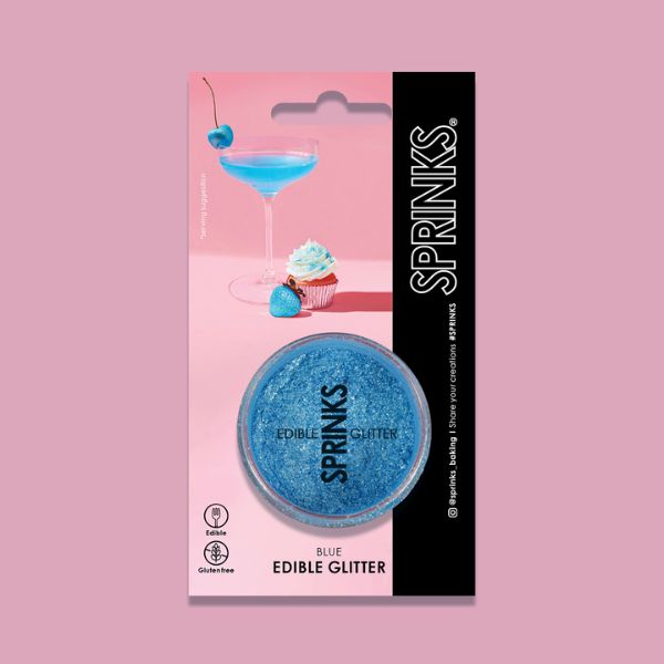 Blue Sprinks Edible Glitter 2g