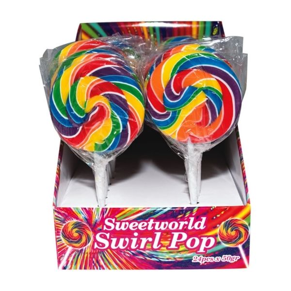 24pk Swirl Pop 50g