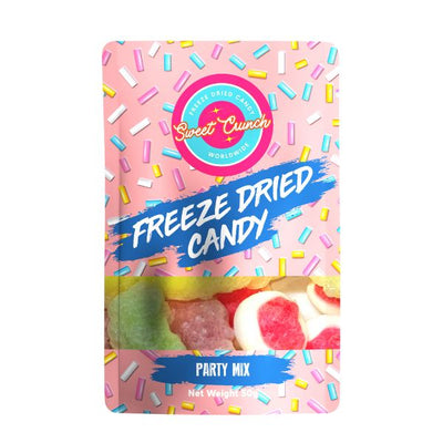 Party Mix Freeze Dried Candy by Sweet Crunch 50g