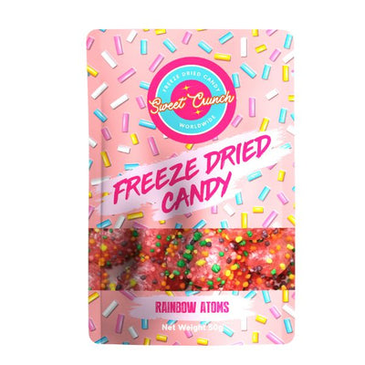 Rainbow Atoms Freeze Dried Candy by Sweet Crunch 50g