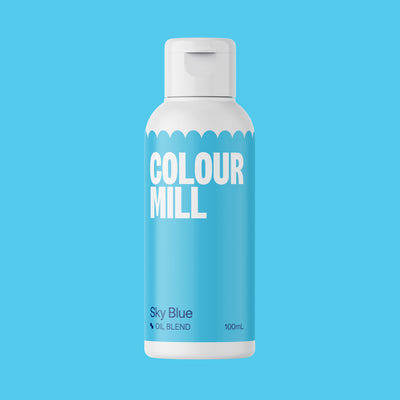 Colour Mill Sky Blue Oil Based Colouring 100ml