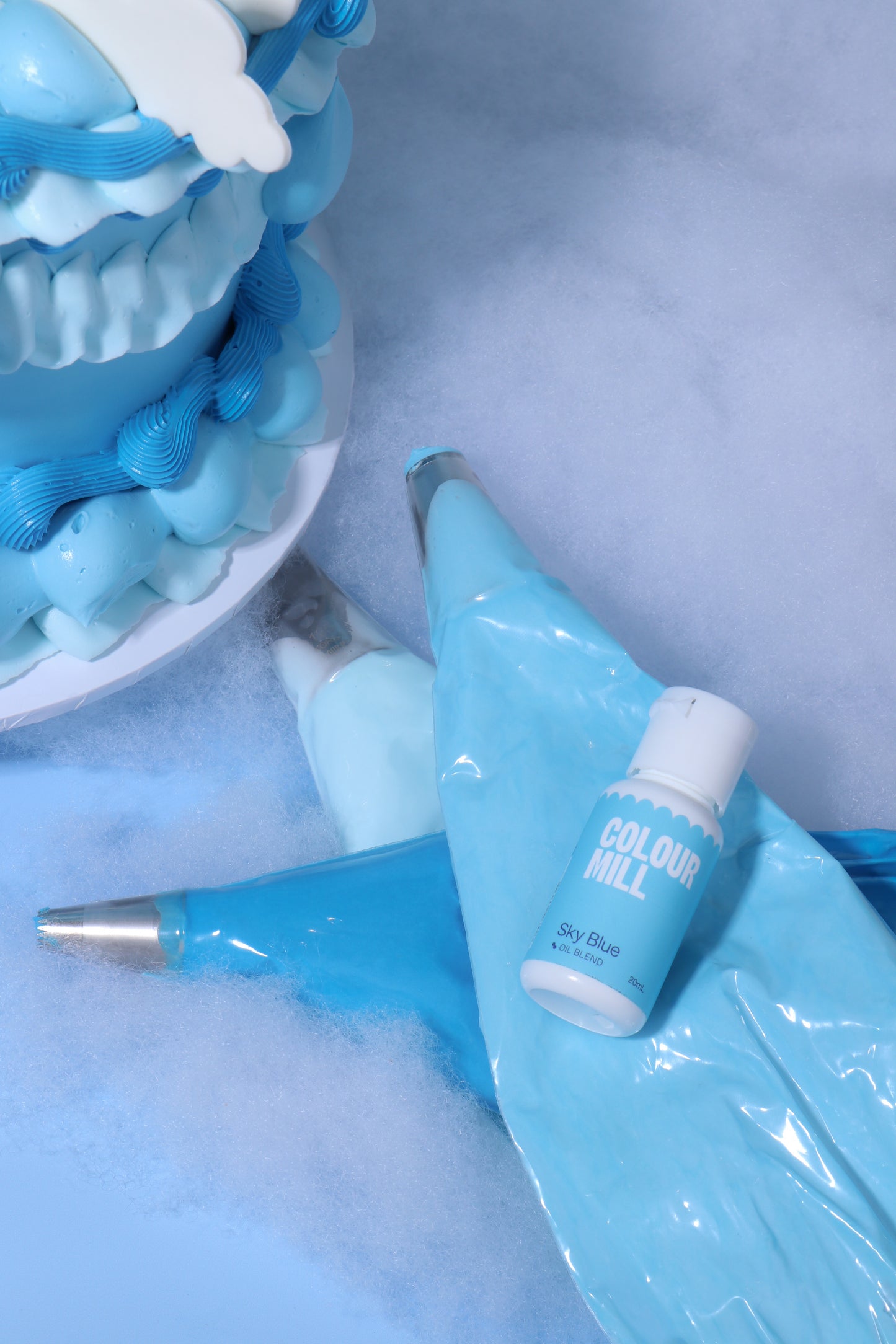 Colour Mill Sky Blue Oil Based Colouring 100ml