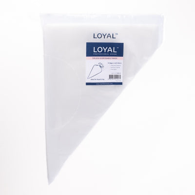 75pk 12in/30cm Loyal Tipless Disposable Piping Bags