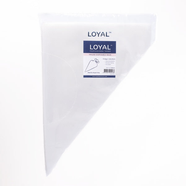 75pk 14in/36cm Loyal Tipless Disposable Piping Bags