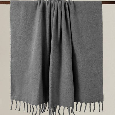 Charcoal Elliot Throw 130x160cm