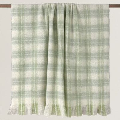 Green Darcy Throw 130x160cm