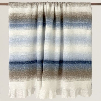Blue Darcy Throw 130x160cm