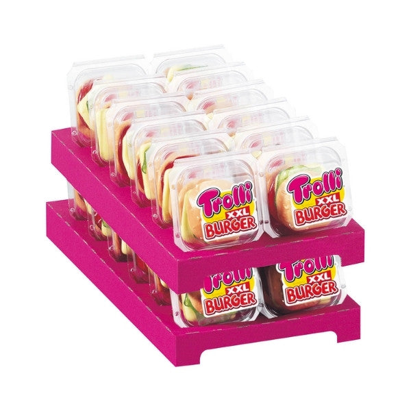 24pk Trolli Mega XXL Gummi Burger 50g