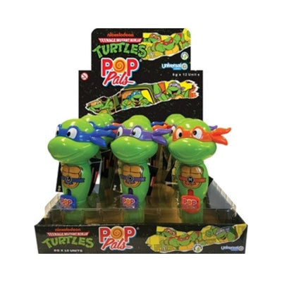 12pk Assorted TMNT Pop pals 8g