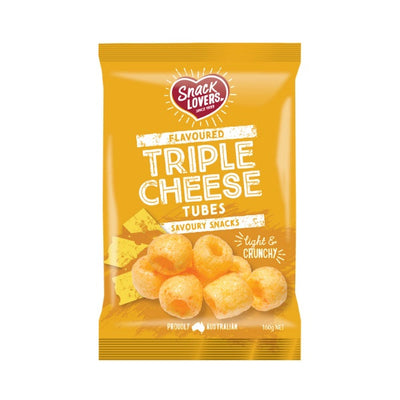 Snack Lovers Triple Cheese Tubes 160g