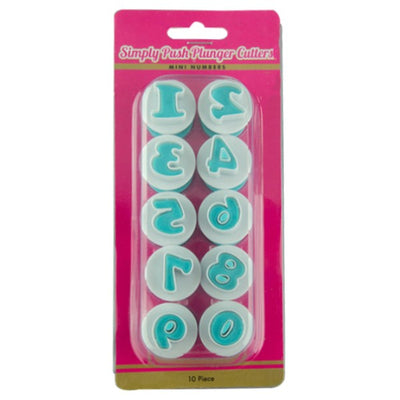 Mini Number Simply Push Plunger Cutters