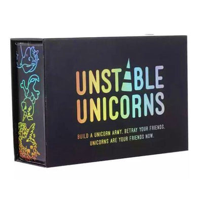 Unstable Unicorn Black Rainbow Card Game