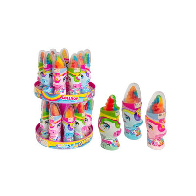 Unicorn Pop Candy 2in1 Lollipop and Powder 50g