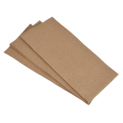 Dinner Napkins GT 1/8 Fold Kraft 100pk