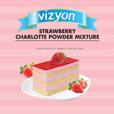 Vizyon Strawberry Charlotte Powder 200g