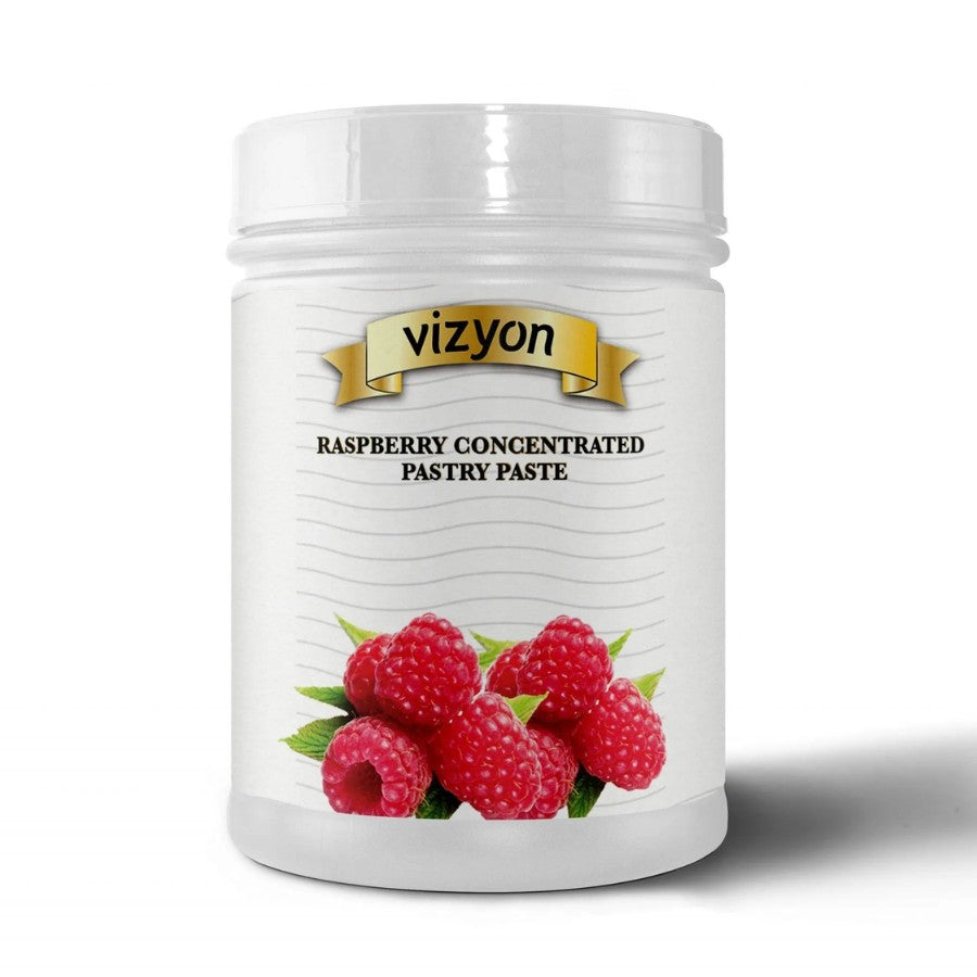 Vizyon Raspberry Concentrated Pastry Paste 1kg