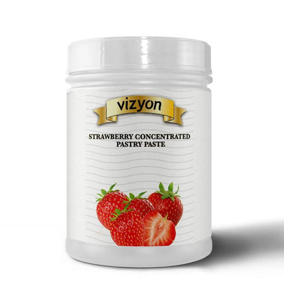 Vizyon Strawberry Concentrated Pastry Paste 1kg