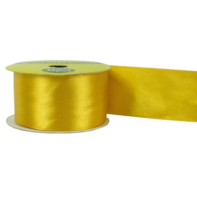 38mm Gold Polyester Satin Ribbon 3m