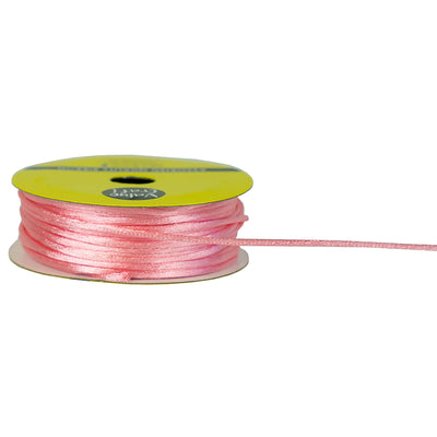 1mm Pink Satin Cord 7m