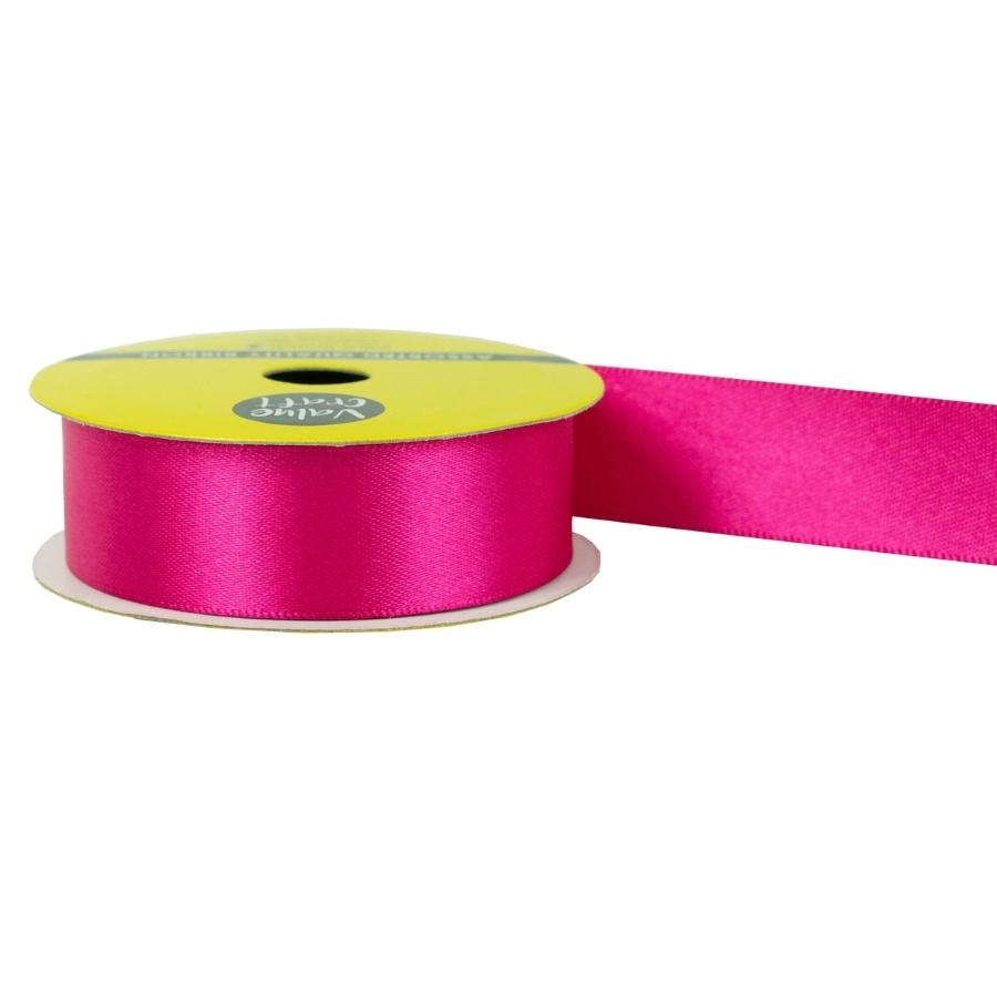 22mm Hot Pink Polyester Satin Ribbon 3m