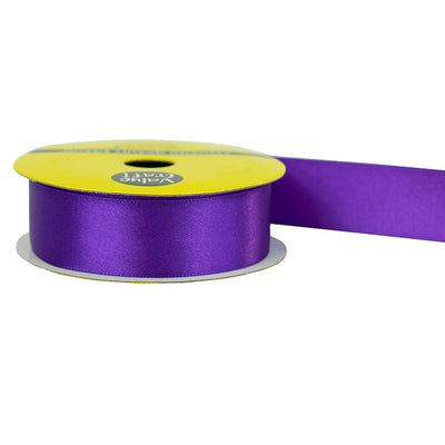 22mm Purple Polyester Satin Ribbon 3m