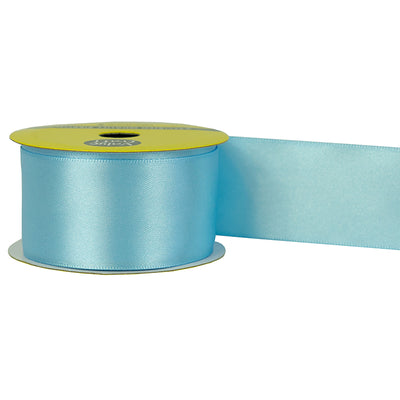 38mm Baby Blue Polyester Satin Ribbon 3m
