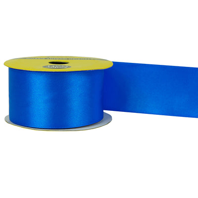 38mm Surf Blue Polyester Satin Ribbon 3m