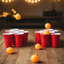Beer Pong Drinking Game Set (10x 16oz Reusable Cups & 3 Balls)