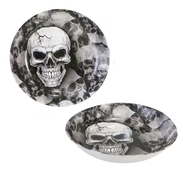Skull Round Bowl 31.5cm