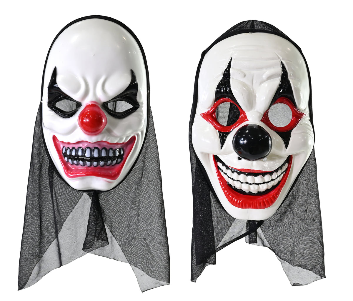 Clown Hooded Mask (colour or design selected at random)