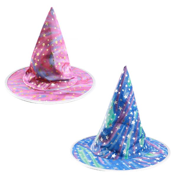 Mystic Star Witch Hat Kids (colour or design selected at random)