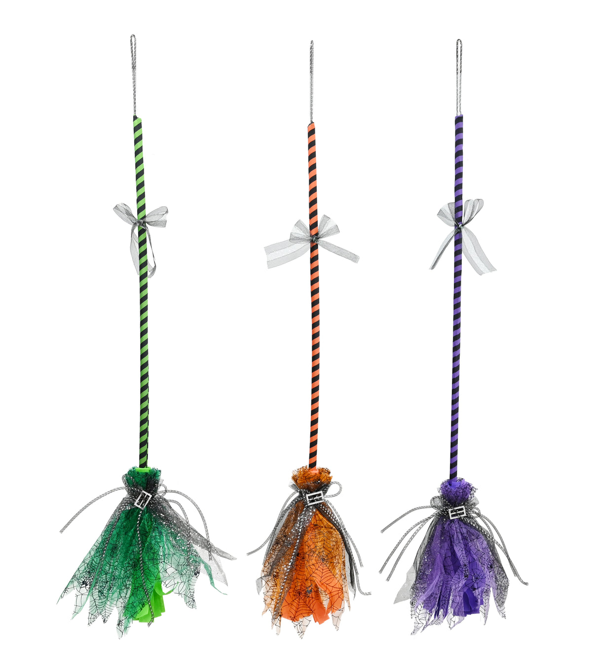 Witch Broom 1.05m (colour or design selected at random)