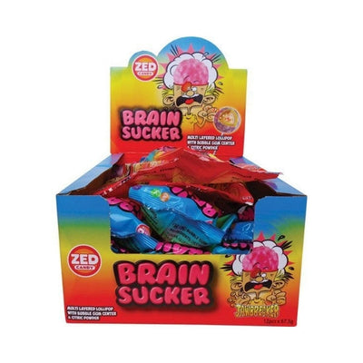 12pk ZED Brain Sucker Pop 67.5g