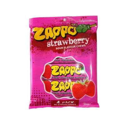 Zappo 4 Pack Strawberry 104g