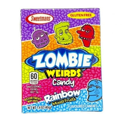 Zombie Weirds Rainbow Candy 40g