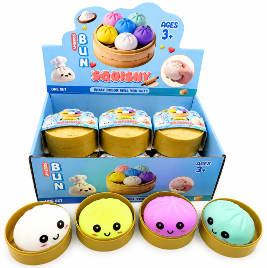 Mystrey Squishy Buns ( Colours Surprise)