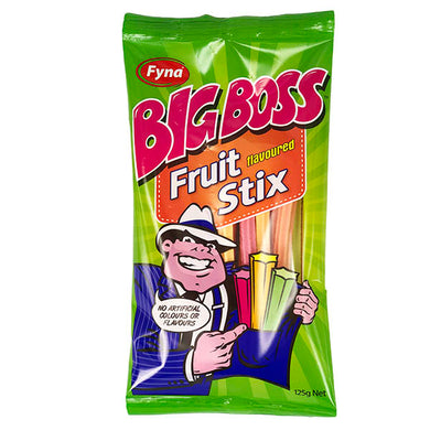 Big Boss Fruit Sticks 125g