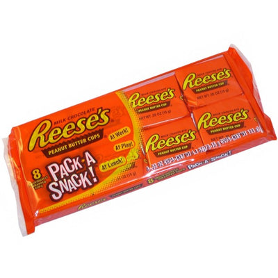 DATED SPECIAL 8pc Reeses Peanut Butter Pack a Snack 8x15g (BB May 2024)