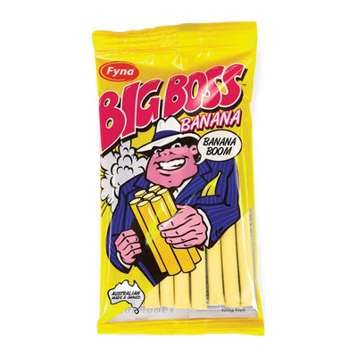 Big Boss Banana Sticks 125g