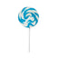 Blue Mega Swirl Pop 85g