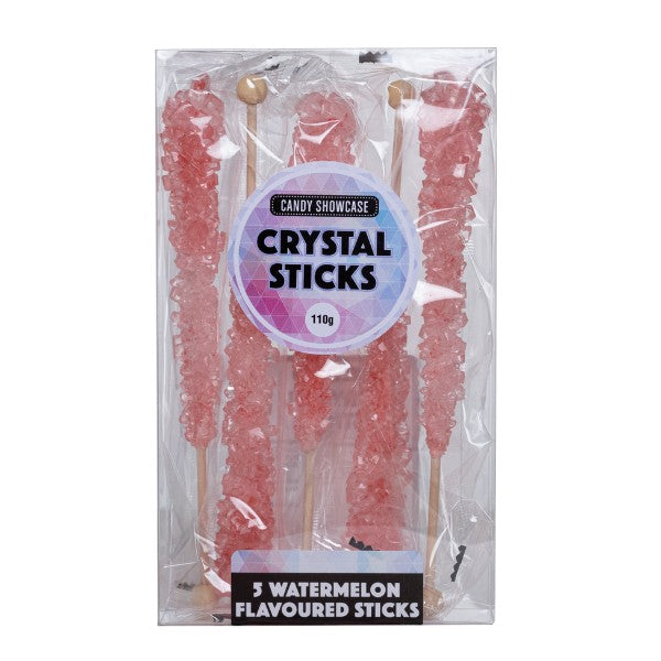 5pk Baby Pink Watermelon Crystal Sticks 110g