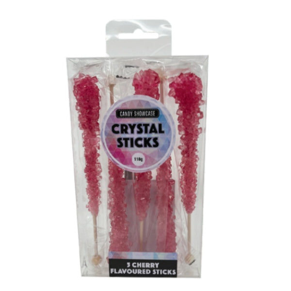 5pk Hot Pink Cherry Crystal Sticks 110g