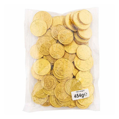 Gold Milk Chocolate Coins 454g (approximately 65-80 pieces)