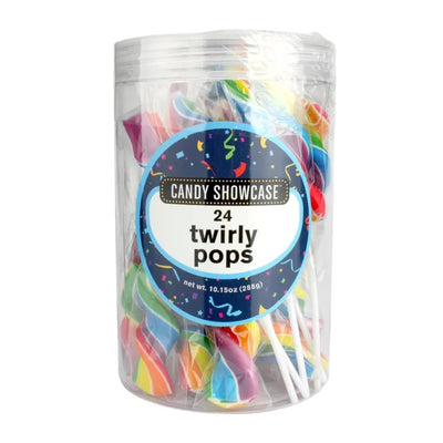 Rainbow Twirly Pops 24pk 288g