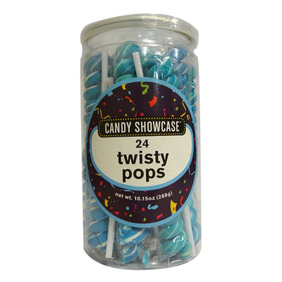 Blue Twisty Pops 24pk 288g