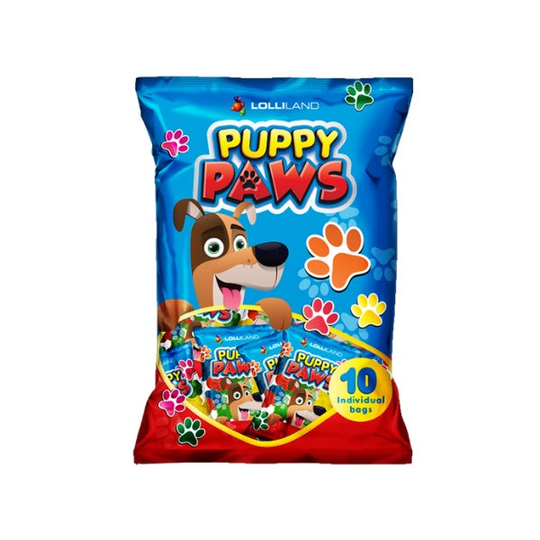 Puppy Paws Multipack Lollies 10x25g