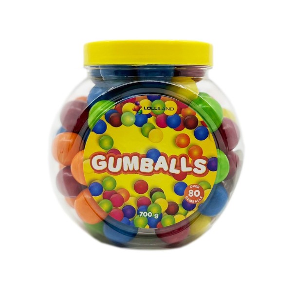 80pk Gum Ball Jar 700g