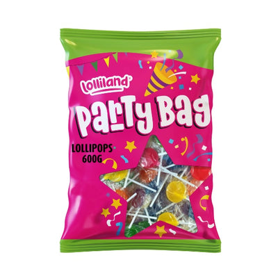 Party Bag Lollipops 600g
