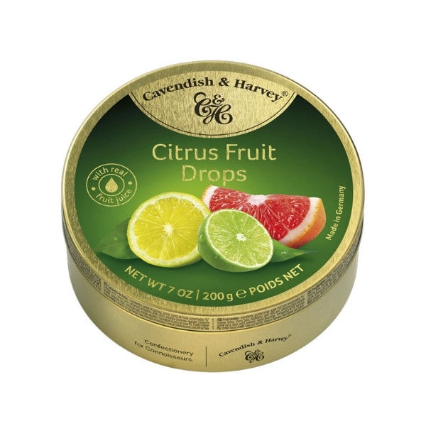 Cavendish & Harvey Citrus Fruit Drops 200g